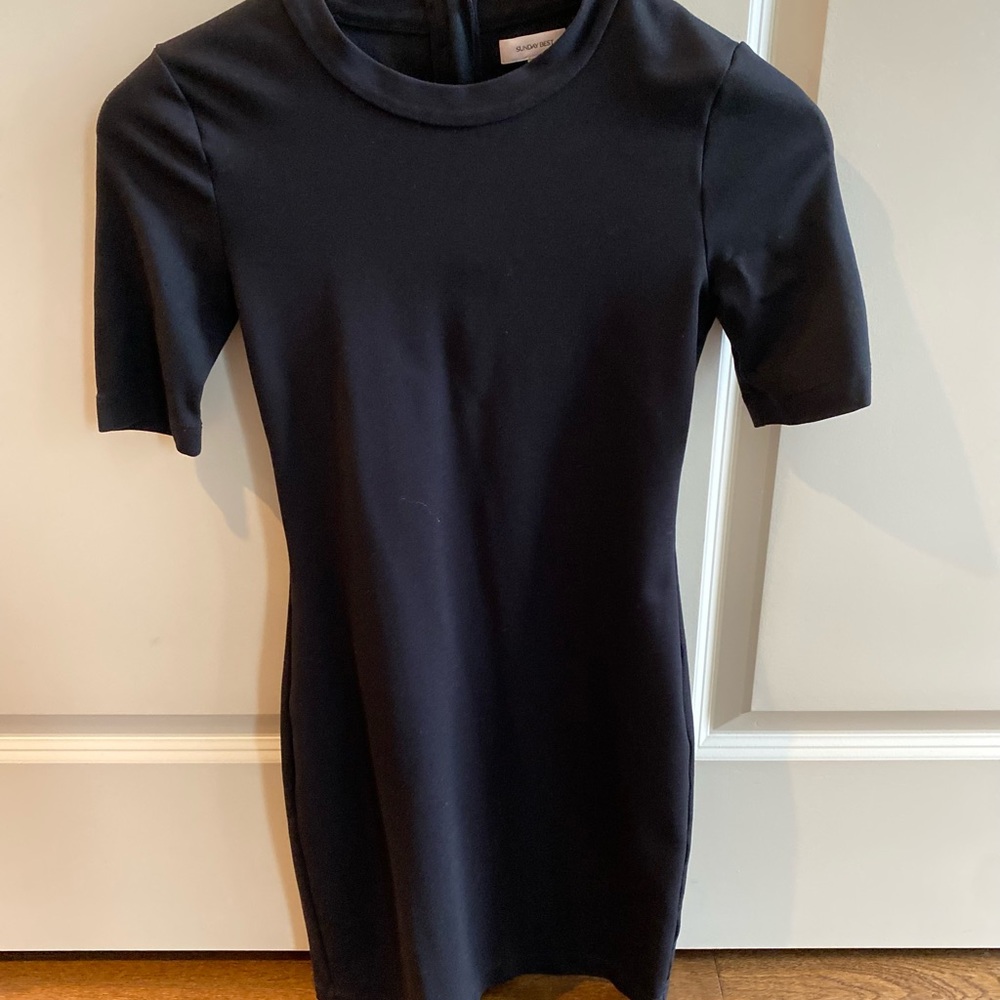 Sunday Beat fitted mini dress. Size 2.